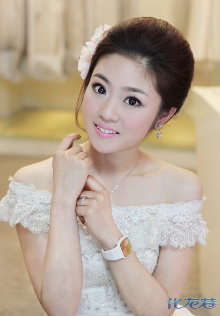 感谢支持荷玛的亲们~米娜老师的试妆照哦|婚庆