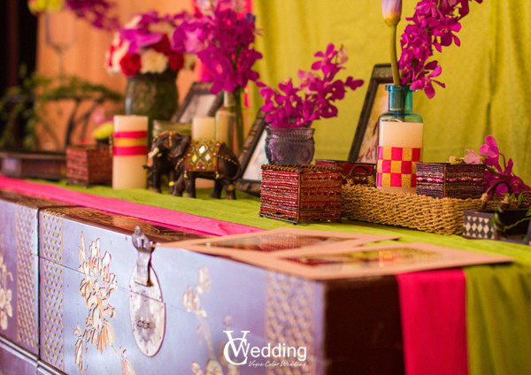 【Vc·婚礼·2012.8.26 好福记 玫红绿东南亚