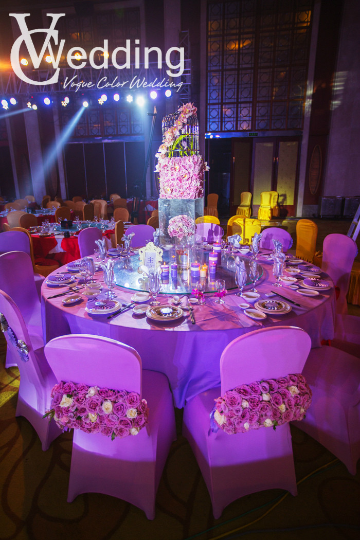 【Vc·婚礼·2014.6.8 丹阳东方会馆 紫色+灰