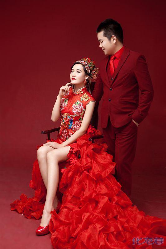 我要结婚啦!幸福是双手拼命的挡住你的眼睛,红