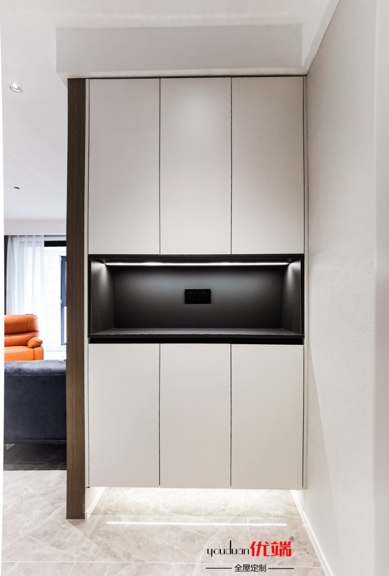【小二家居1216 全屋定制】別墅 中海錦瓏灣*現(xiàn)代-2021最新案例 愛格板柜門