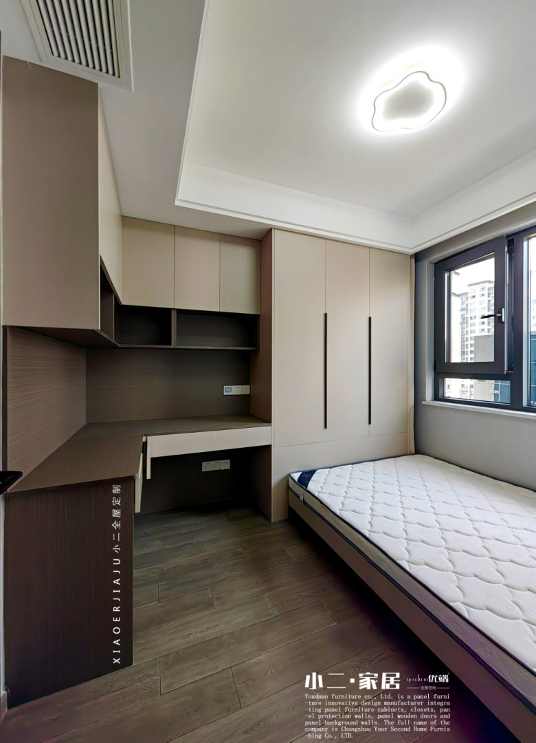 【小二家居3325 全屋定制】無錫大江檀悅*現(xiàn)代簡約-櫥柜衣柜定制家具 生產(chǎn)流程跟進(jìn)