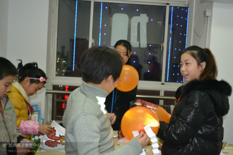 加州美语感恩节活动通知(2012年11月23日)