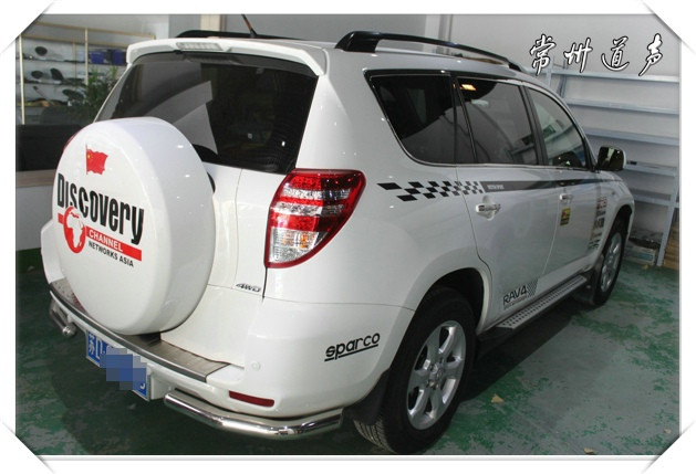 【丰田RV4】 音响改装 升级意大利TEC喇叭--