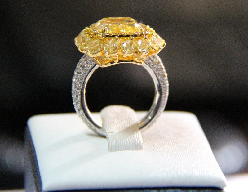 9克拉钻戒来常州啦|免费商家自荐