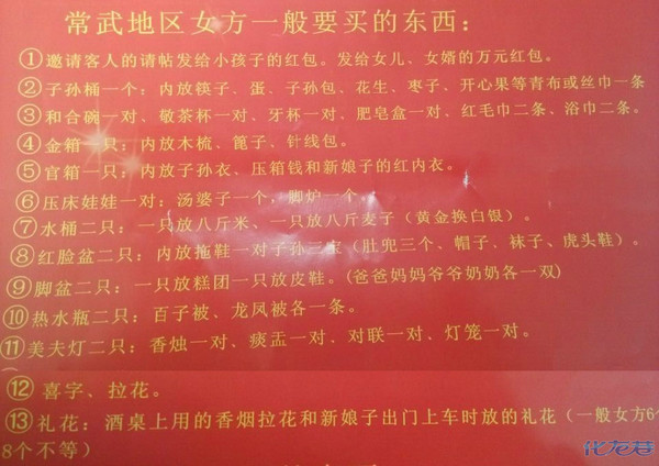 咨询下论坛的香油们:<em>结婚</em>当天<em>女方需要</em>带哪些