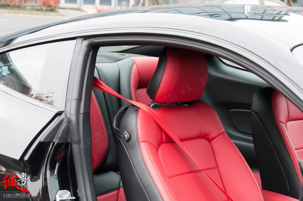 【常州粤诚汽车真皮内饰改装】福特野马座椅包