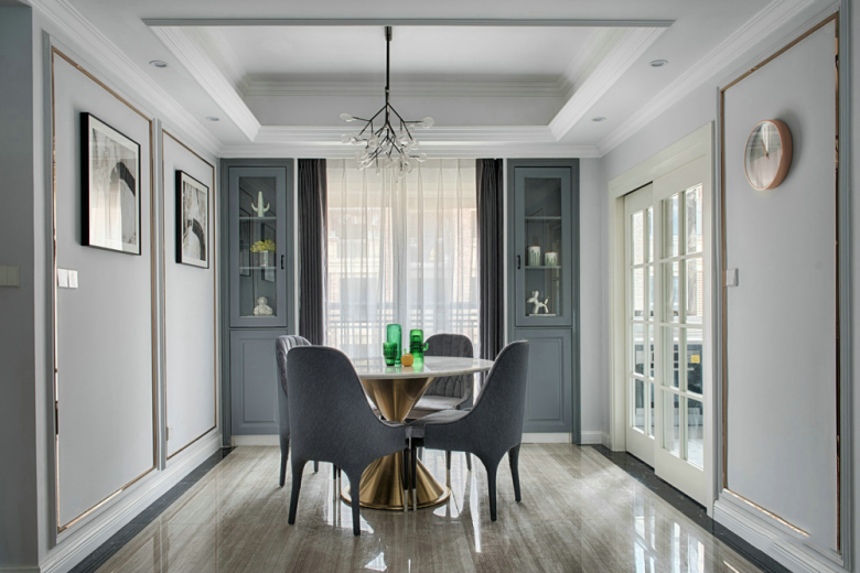 领匠装饰2021私人订制130㎡现代轻奢演绎精致简约的高级品质